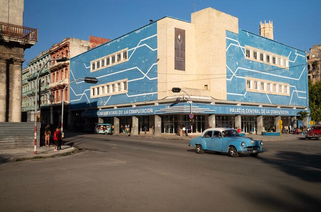 Cuba Blue Crossroad